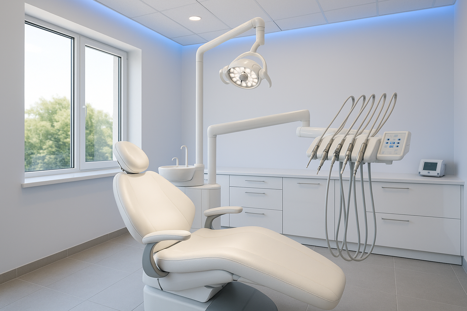 Modern dental treatment room